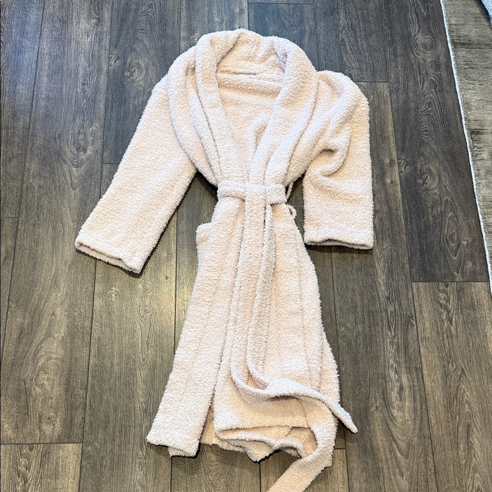 Barefoot Dreams CozyChic Adult Robe / Women’s Robe - Size 1 - Baby Pink - GREAT